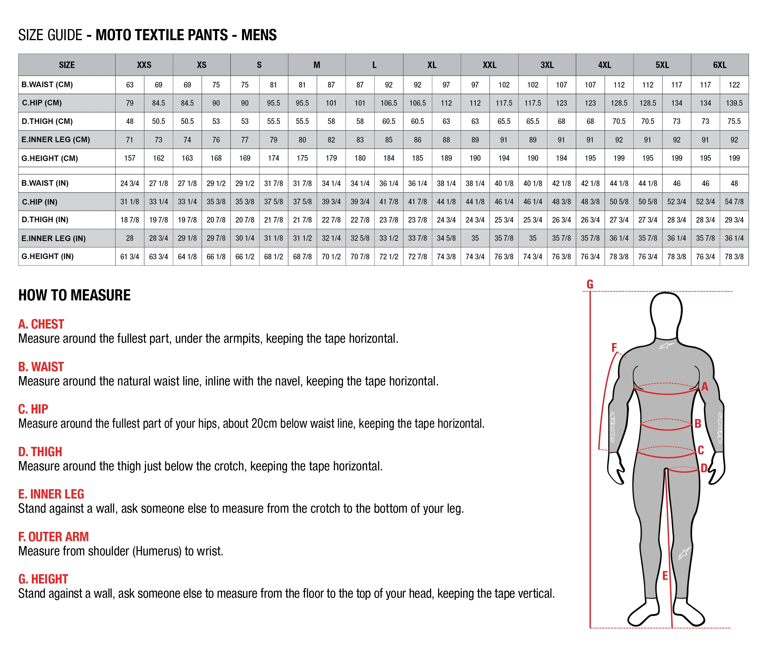 Size guide